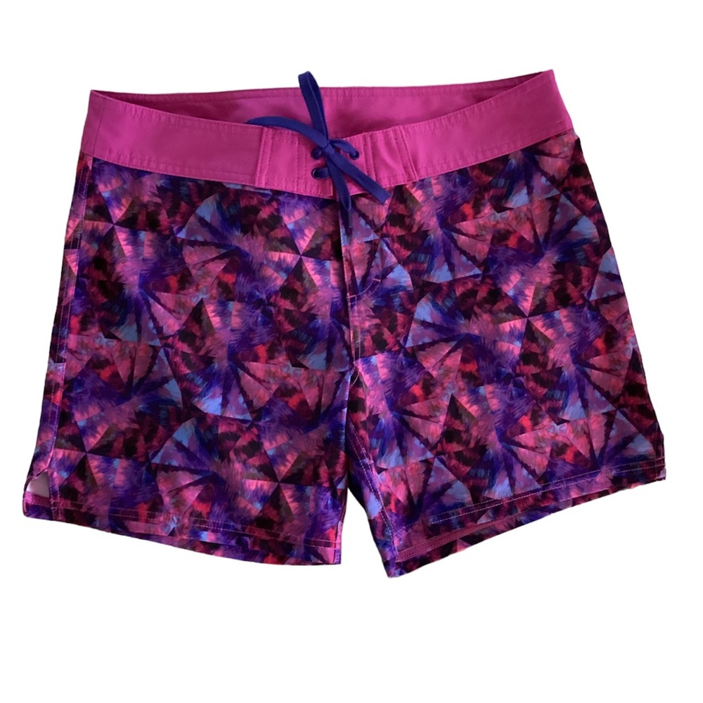 Prana Makenna womens boardshorts swim board shorts size medium M pink